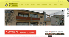 Desktop Screenshot of castelloli.cat
